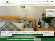 Tablet Screenshot of castletownhotel.co.uk